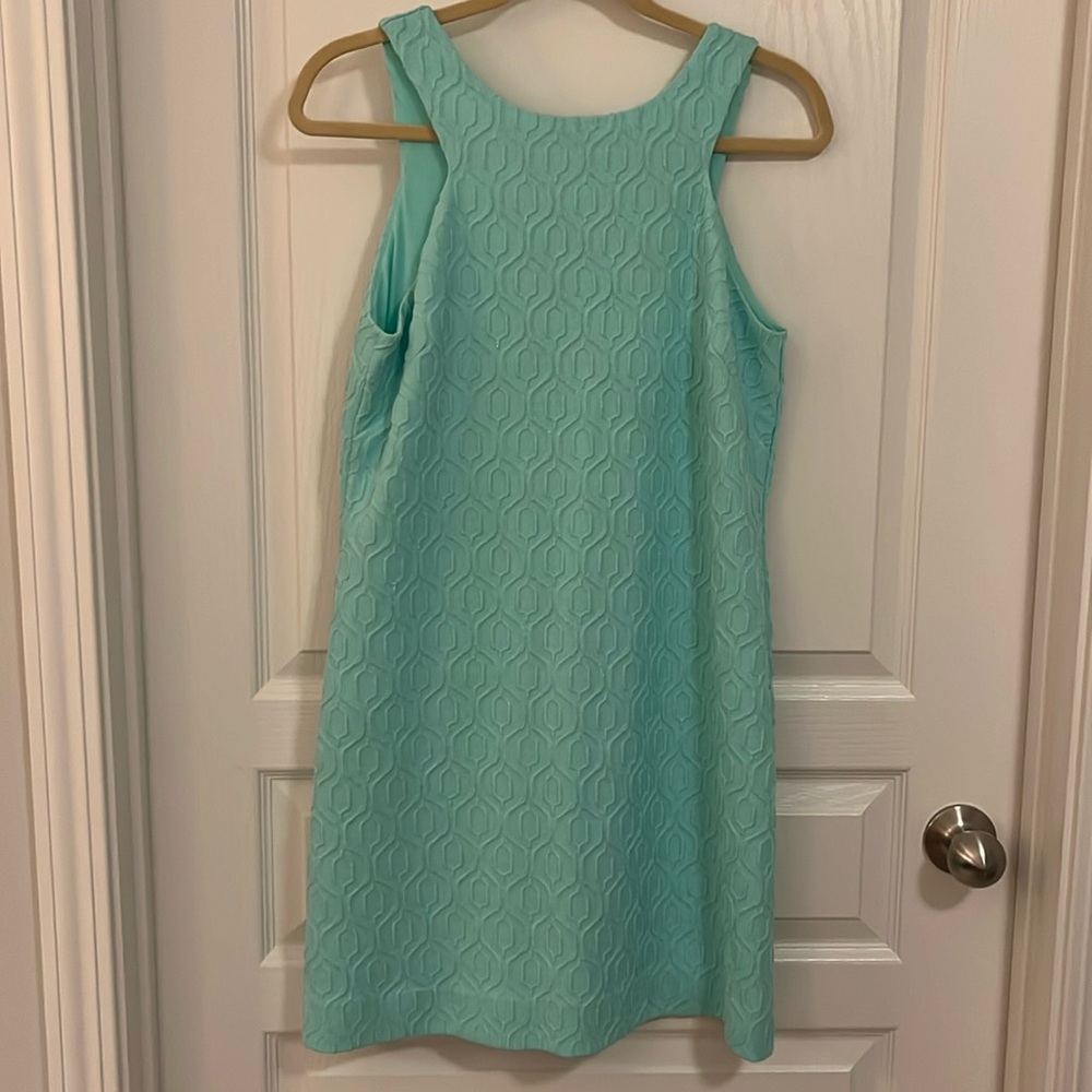 Lily Pulitzer Teal Sleeveless Dress Size Medium